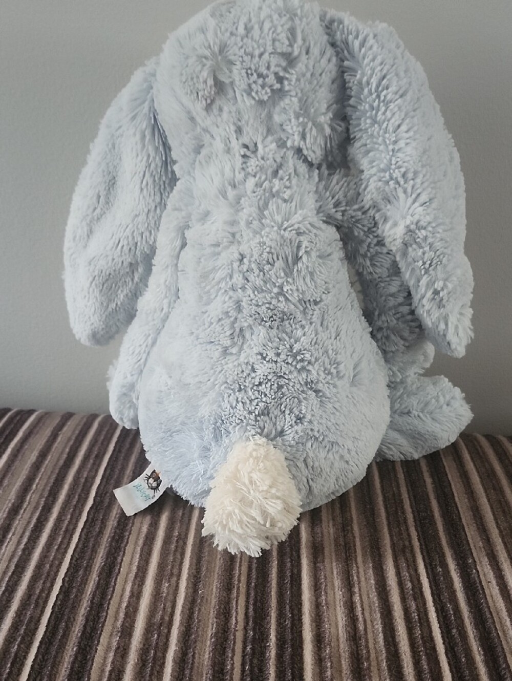 Jellycat Blue Bunny Rabbit Plush - Picture 3 of 8